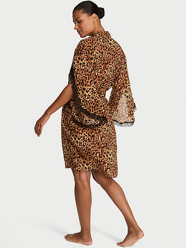 Very Sexy - Chiffon & Lace Midi Robe, image 2