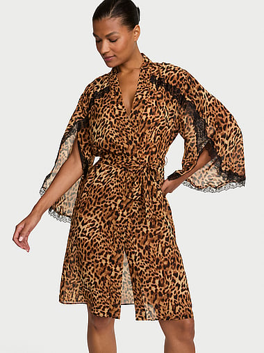 Very Sexy - Chiffon & Lace Midi Robe, image 1