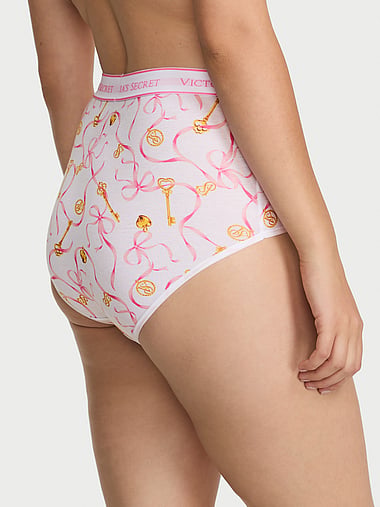 Cotton - Logo Cotton Modern Brief Panty, image 2