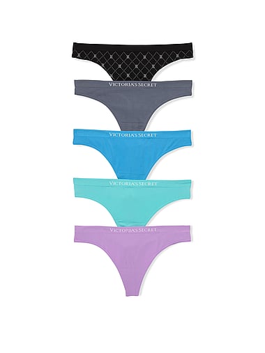 Victoria's Secret - 5-Pack Seamless Thong Panties