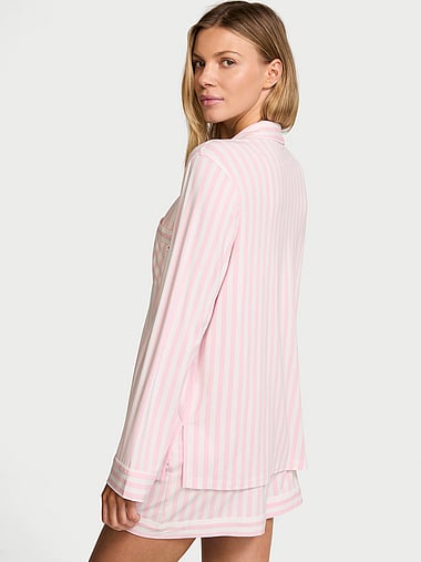 Victoria's Secret - SoSoft™ Modal Long-Sleeve Short Pajama Set, image 2