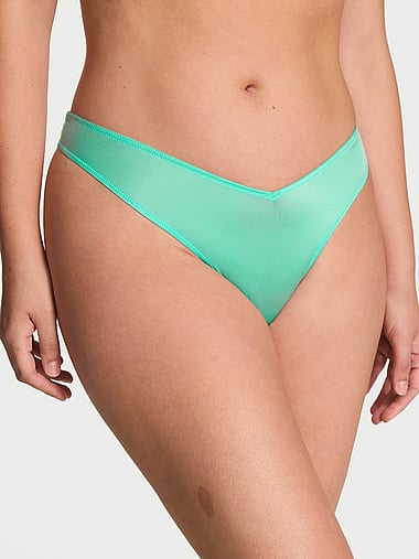 Very Sexy - Smooth Strappy-Back High-Leg Thong Panty, image 1