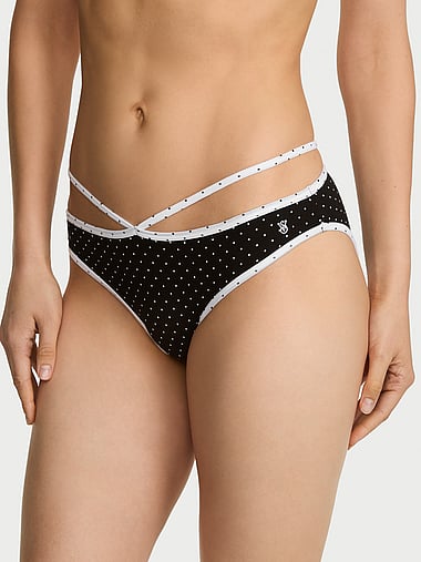 Victoria's Secret - Stretch Cotton Strappy Bikini Panty, image 1