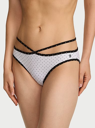 Victoria's Secret - Stretch Cotton Strappy Bikini Panty, image 1