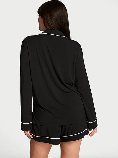 Victoria's Secret - SoSoft™ Modal Long-Sleeve Short Pajama Set, image 2