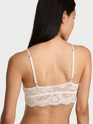 Dream Angels - Lace Unlined Front-Close Bralette, image 2