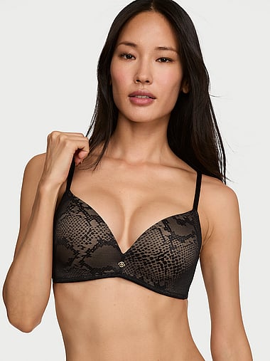 Very Sexy - So Obsessed Wireless Viper Lace Push-Up Bra, image 1