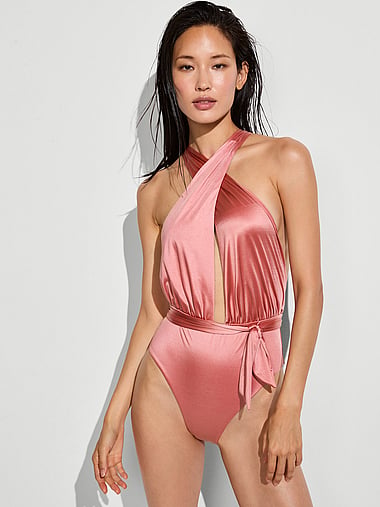 Victoria's Secret Swim - Satin Shine Multiway One-Piece Cheeky Swimsuit, image 1