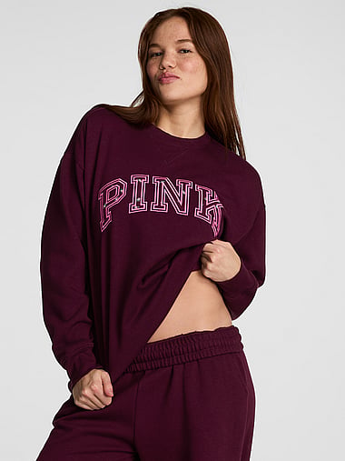 PINK - Campus Fleece™ Crew Sweatshirt, image 1