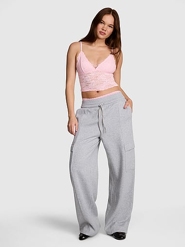PINK - Campus Fleece™ Cargo Sweatpants, image 1