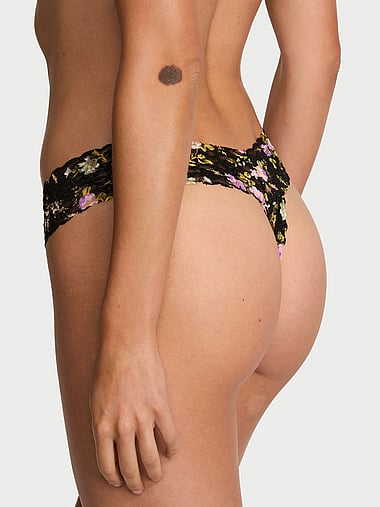 The Lacie - Lace Thong Panty, image 2