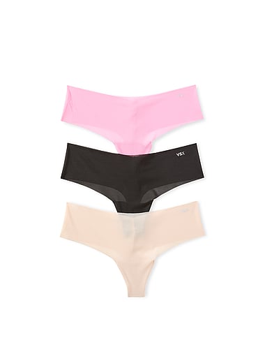 Victoria's Secret - 3-Pack No-Show Mesh Thong Panties