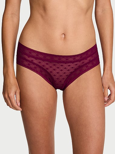 The Lacie - Dot Geo Lace Cheeky Panty, image 1