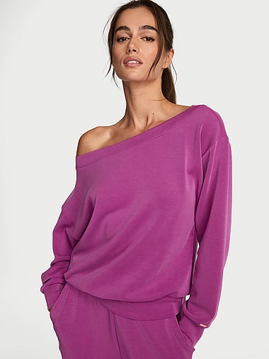 Victoria's Secret - Featherweight Knit Off-the-Shoulder Top, image 1