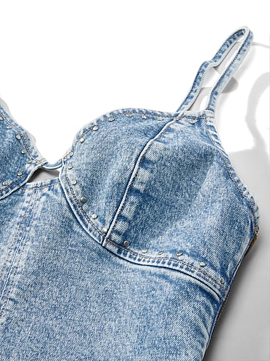 PINK - Denim by PINK A-Line Dress, image 2