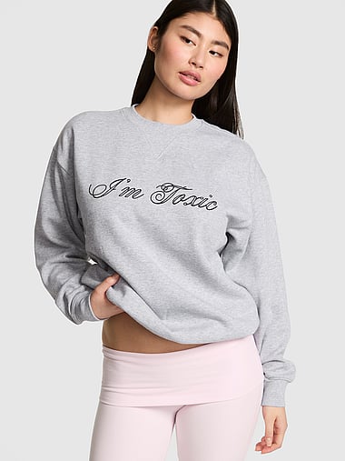 PINK - Campus Fleece™ Crew Sweatshirt, image 1