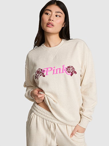 PINK - Campus Fleece™ Crew Sweatshirt, image 1