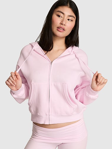 PINK - Campus Fleece™ Full-Zip Hoodie, image 2