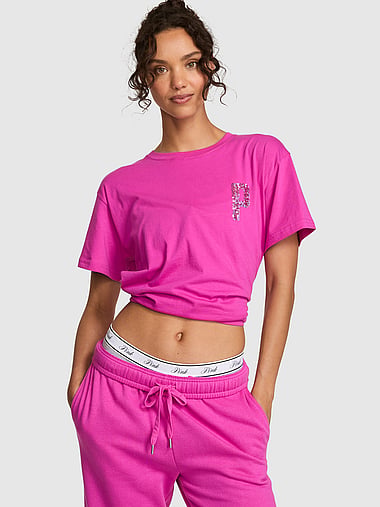 PINK - Campus Cotton™ Tee, image 1