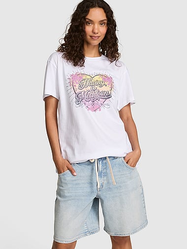 PINK - Campus Cotton™ Tee, image 1