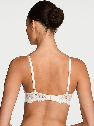 Dream Angels - Wicked Unlined Lace Peekaboo Balconette Bra, image 2