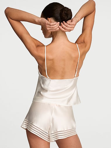 Very Sexy - Silk Sheer Stripe Cami Top, image 2