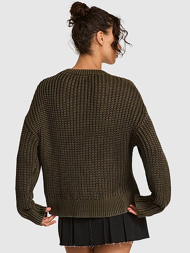 PINK - 100% Cotton Not Your Boyfriend’s Boxy Sweater, image 2