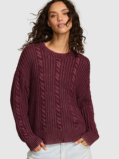 PINK - 100% Cotton Not Your Boyfriend’s Boxy Sweater, image 1