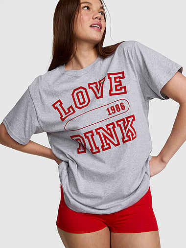 PINK - Campus Cotton™ Tee, image 1