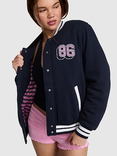PINK - Varsity Bomber Jacket, image 1