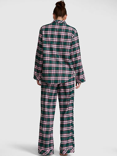 PINK - Favorite Flannel Long Pajama Set, image 2