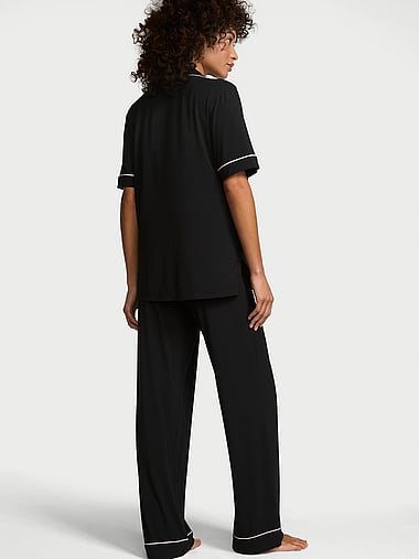 Victoria's Secret - SoSoft™ Modal Short-Sleeve Long Pajama Set, image 2