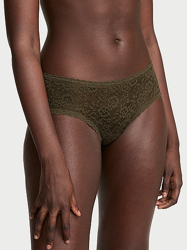 The Lacie - Lace Keyhole Cheeky Panty, image 1