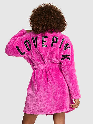 PINK - Cozy Plush Robe, image 1