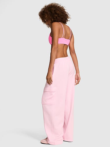PINK - Campus Fleece™ Cargo Sweatpants, image 2