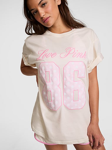 PINK - Campus Cotton™ Tee, image 1