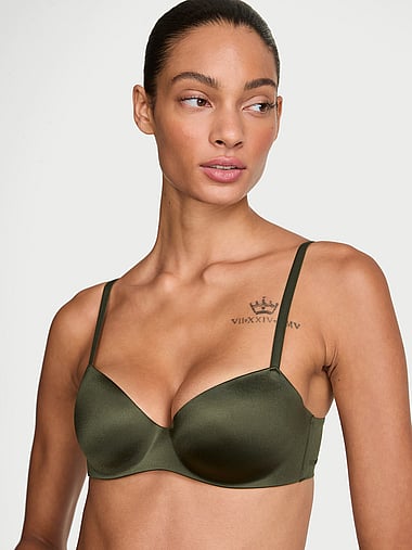 Body by Victoria - FlexFactor High-Shine Lightly Lined Balconette Bra, image 1