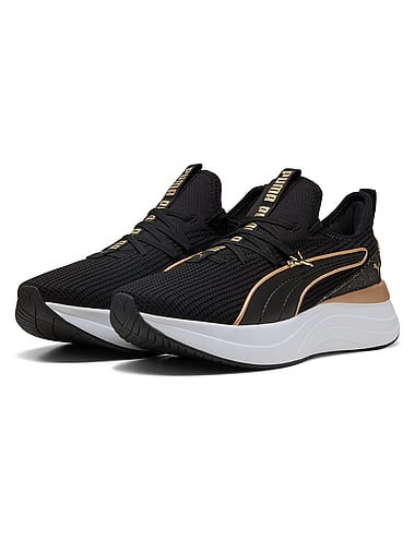 Puma - Softride Sabrina Polished Chrome Sneakers, image 1