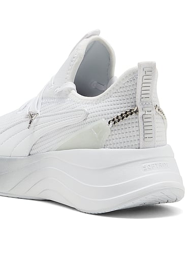 Puma - Softride Sabrina Polished Chrome Sneakers, image 2