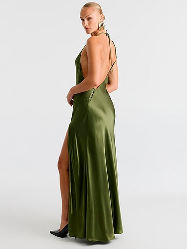 Bardot - Anastasia Satin Maxi Dress, image 2