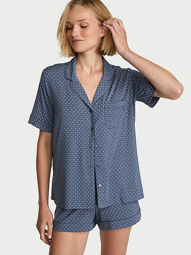 Victoria's Secret - SoSoft™ Modal Short Pajama Set  in Prints & Solids, image 1