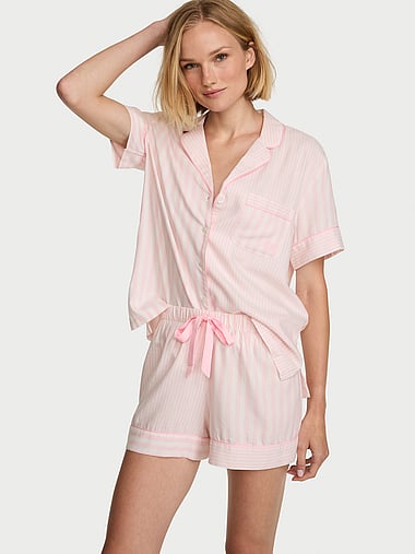 Victoria's Secret - Flannel Short Pajama Set, image 1