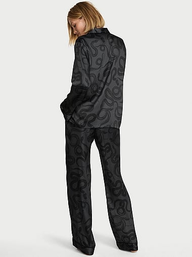 Victoria's Secret - Signature Satin Long Pajama Set, image 2