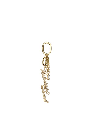 Victoria's Secret - Diamanté Logo Bag Charm Keychain, image 1