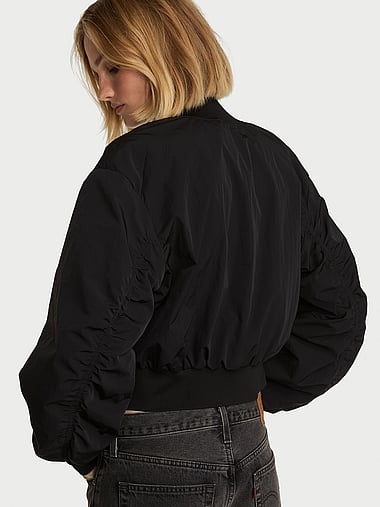 VSX Parachute Cropped Bomber Jacket, image 2