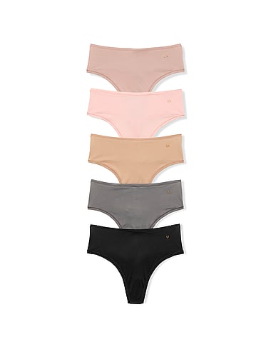 Трусы-стринги Love Cloud, средняя посадка, 5 шт. — Victoria's Secret