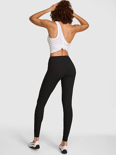 PINK - PINK Relay™ Baby-Rib Leggings, image 2