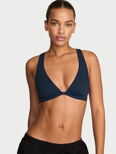 VSX Elevate™ Triangle Plunge Front-Close Sports Bra in Smooth, image 1