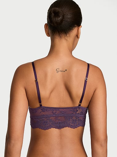Dream Angels - Lace Unlined Front-Close Bralette, image 2