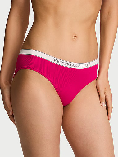 Seamless - Seamless Logo Rib Hiphugger Panty, image 1